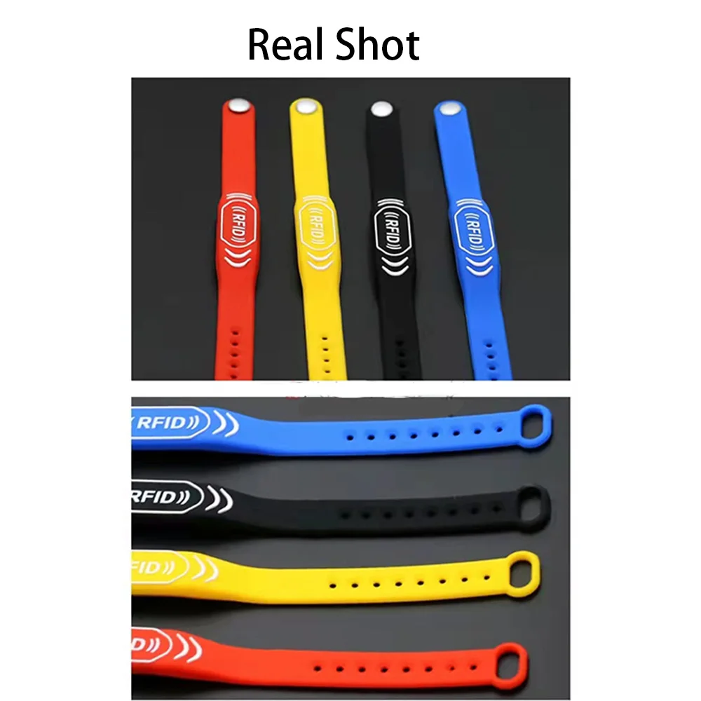 3/5/10pcs Rfid T5577 Waterproof Wristband Can Repeatedly Erase Smart Chip Id125khz Tag Copy Em4305 Badge Token Clone Write