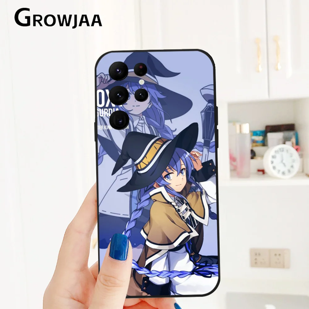 M-Mushoku T-Tensei Anime Phone Case for Samsung Galaxy S24 Ultra S22 S23 Ultra S21 S20 5G Protective Silicone TPU Funda - Image 5