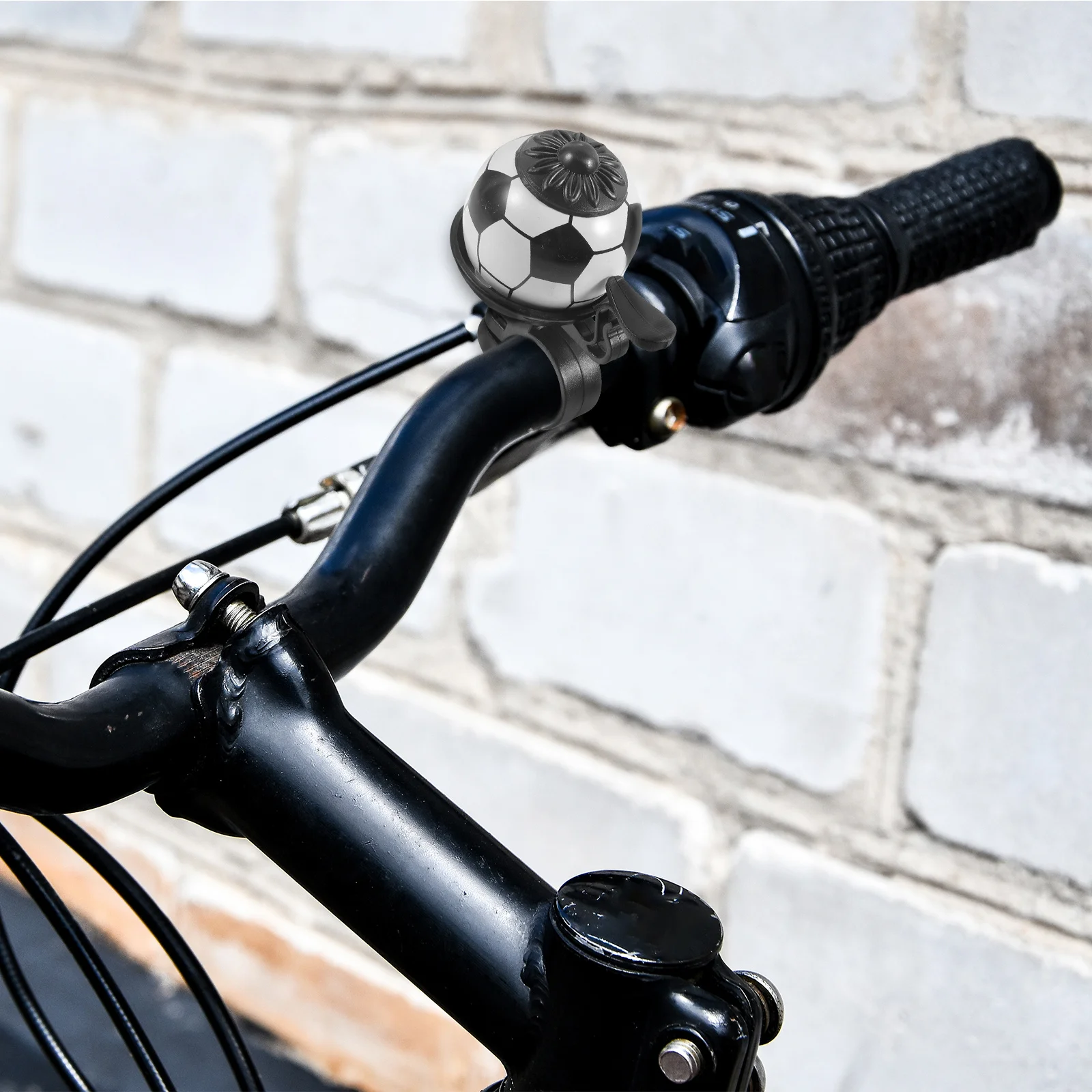 

Bicycle Compact Loud Folding Cycling Bell For Mountain Road Bike Outdoor Rainy Weather Wear Resistant Handlebar Bell Portable