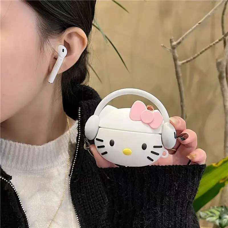 Cartoon Earphone Case for Apple AirPods 1 23 Pro 2 Case 3D Cute Anime Silicone EarphoneProtective Cases Earbuds Accessories