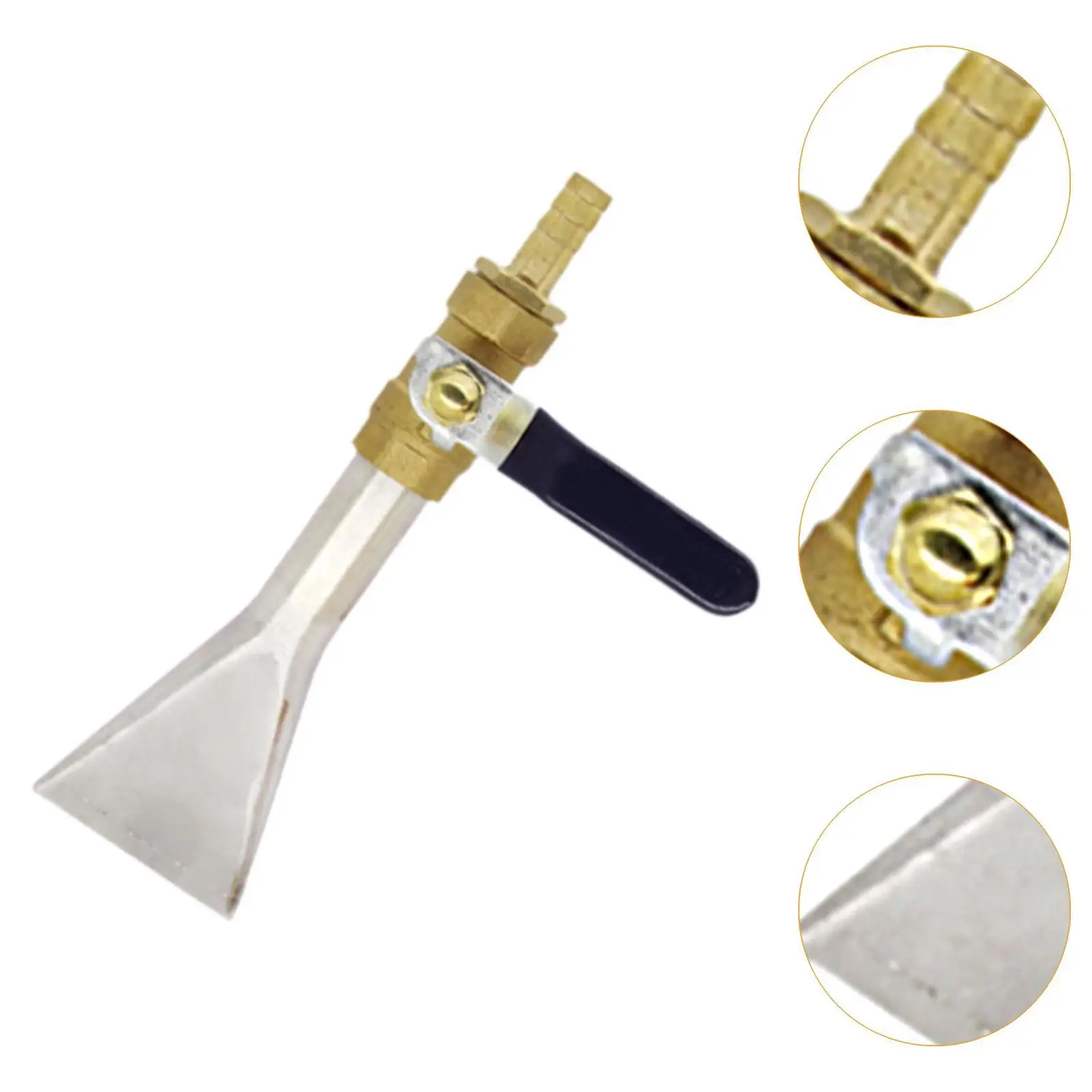 Duckbill Foam Sprayer Nozzle Water Connector Adapter Stainless Steel Easy Install for Pressure Washer Car Foam Blaster Garden
