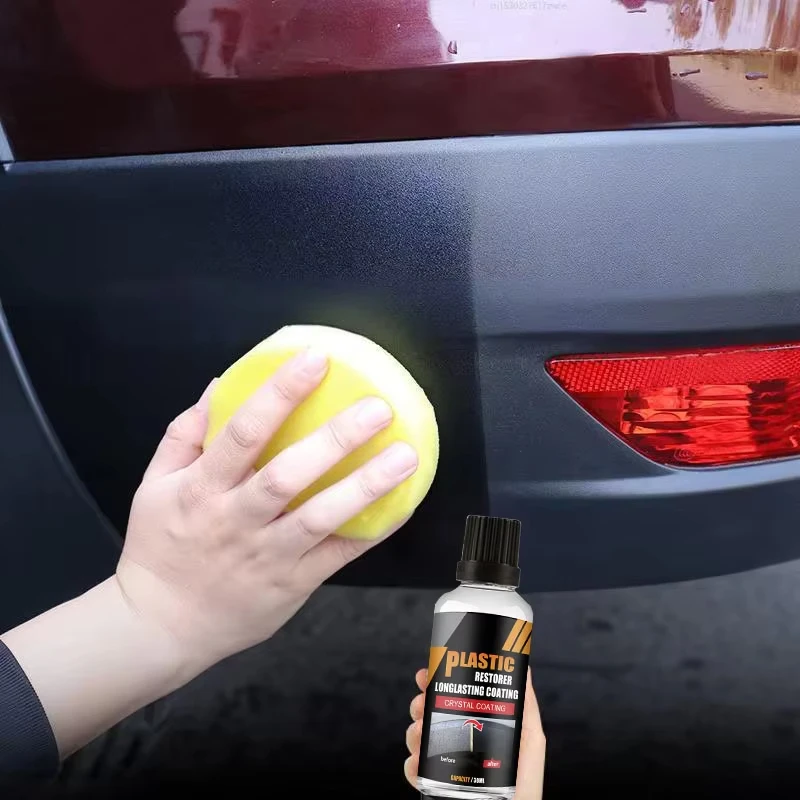 

Реставратор пластика «Назад к черному глянце», средства для чистки автомобиля, автополировка, покрытие для детализации автомобиля, ремонт, блестящий и темный