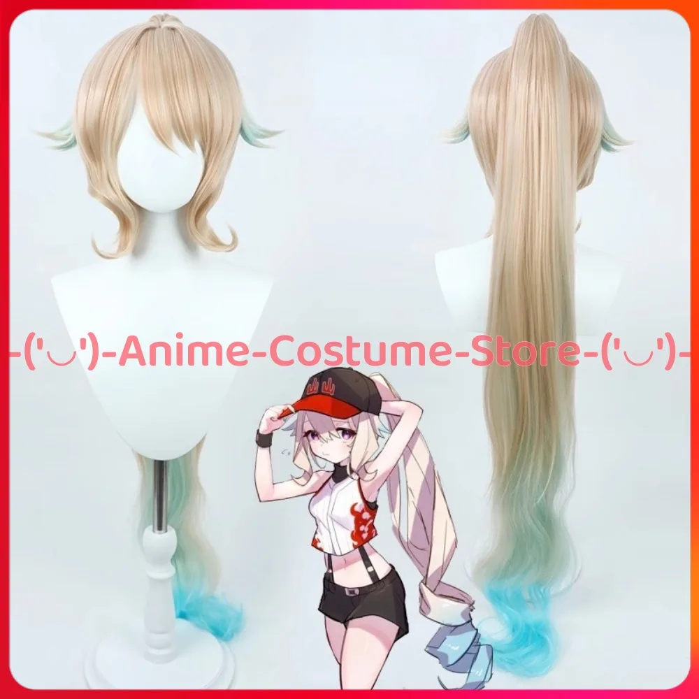 

VTuber Enna Alouette Косплей Парик Конский хвост Аниме Персонаж Хэллоуин Карнавальный костюм для вечеринки Парики Термостойкие синтетические волосы