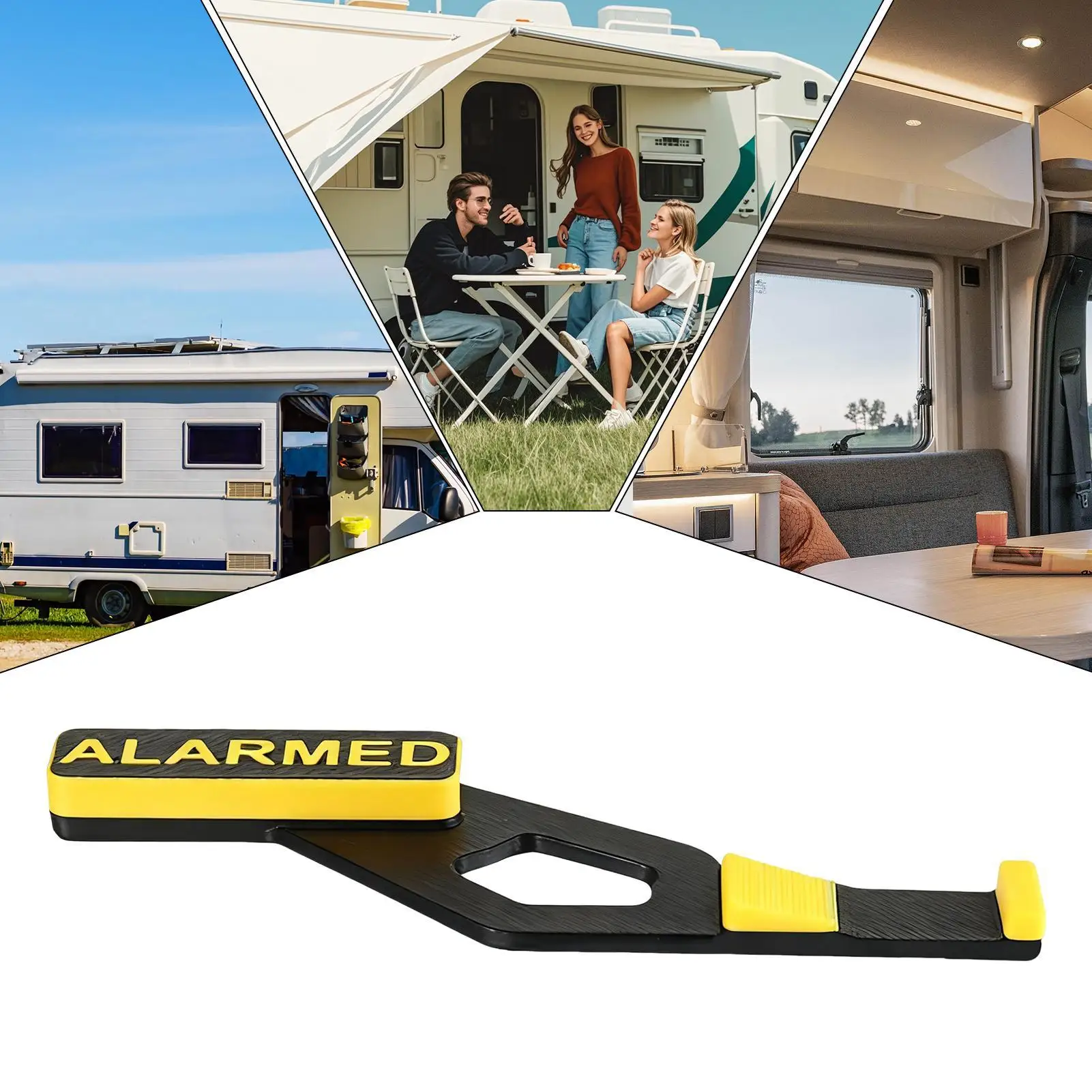 RV Window Latch Replacement 2 Pieces Safety Attachment Accessories RV Screen Window Latch For Travel Trailer Driver Outdoor