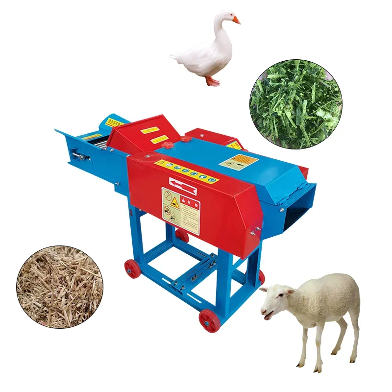 Cattle Cow Goat Sheep Food Chaff Cutter Machine Poultry animal cattle feed making grass shredder silage chopper fodder