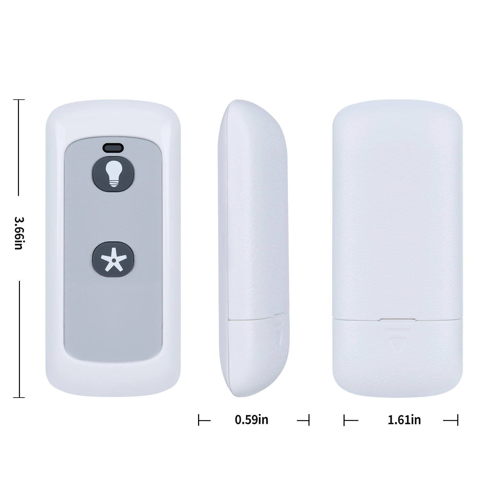 جهاز تحكم عن بعد عالمي جديد لمروحة السقف هنتر هامبتون باي 340887 2-زر