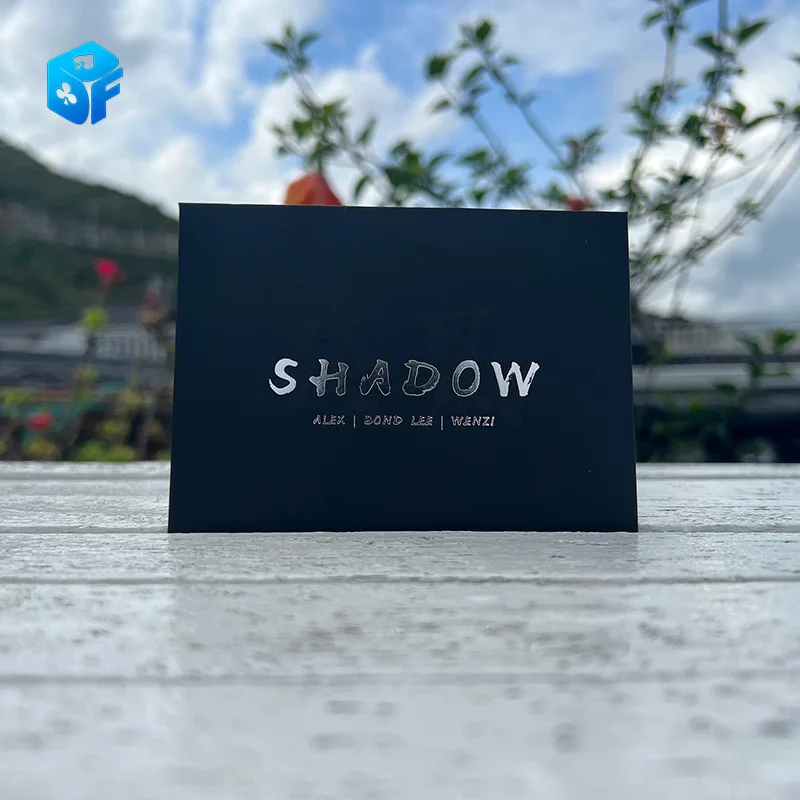 Shadow by Alex Trucchi magici Carta sigillata vuota Vanish Change in carta selezionata Magia Illusioni da vicino Espedienti Oggetti di scena per il mentalismo