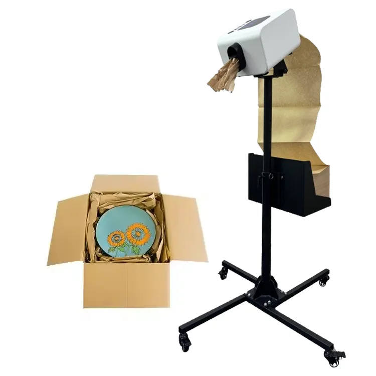 Hot Sales Luxury Store Void Fill Machine New Condition Kraft Cushion Paper Folding Machine for Box Material Packaging