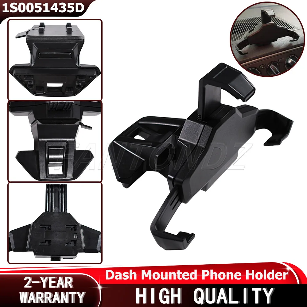 Suporte de Telefone para Painel de Carro 1S0051435D para Seat Mii VW UP Skoda Citigo 2016 - Acessórios Automotivos Pretos