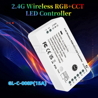 GLEDOPTO GL-C-008P(15A) Zigbee 3.0 LED Strip Controller RGBCCT Pro15A Current Work with Tuya SmartThings Remote Control Voice