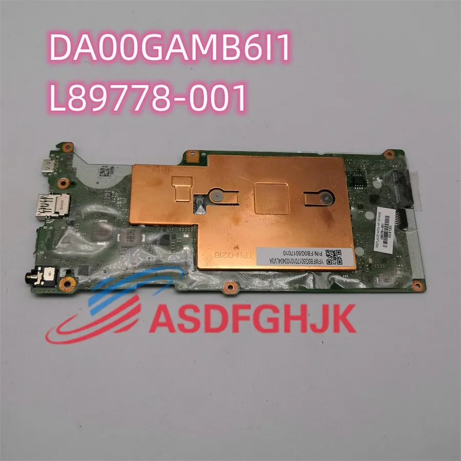 Original For HP Chromebook 11 G8 EE Laptop motherboard DA00GAMB6I1  L89778-001 DC2120 N4020 4GB Tested OK Free Shipping