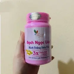 Vietnam Kem kich trang sieu toc bach ngoc lien 3X tinh chat collagen 2in 1 at home body whitening brighten whiten the skin 250g