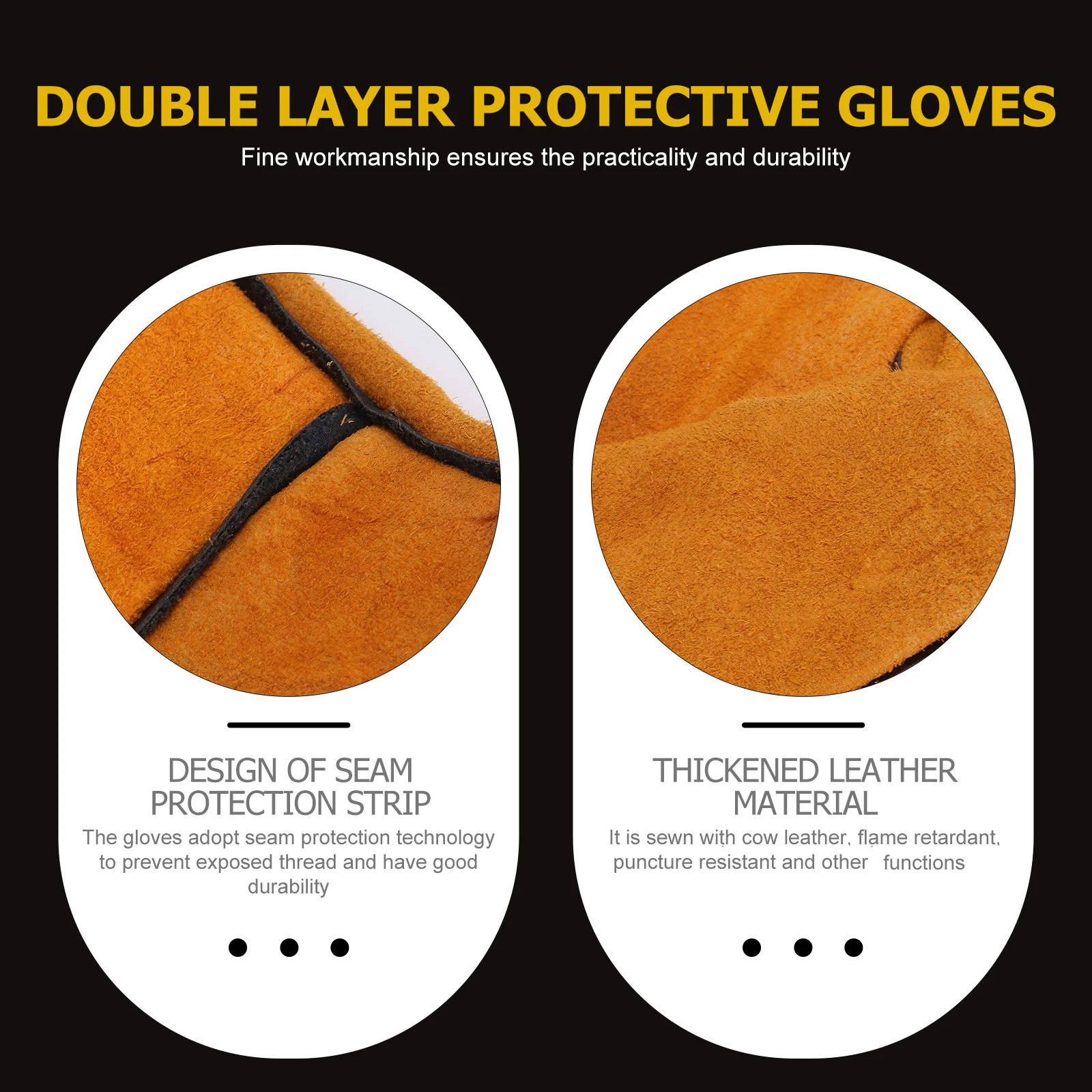 

1Pcs Anti-Bite Gloves Thickening Protective Design for Pet Training Long-Lasting Durability Secure Handling Pet