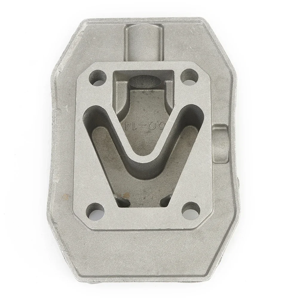 48 X 72mm Air Compressor Cylinder Head G1/2in Thread Cooling Cover Spare Parts Pneumatic Power Tools Accessory