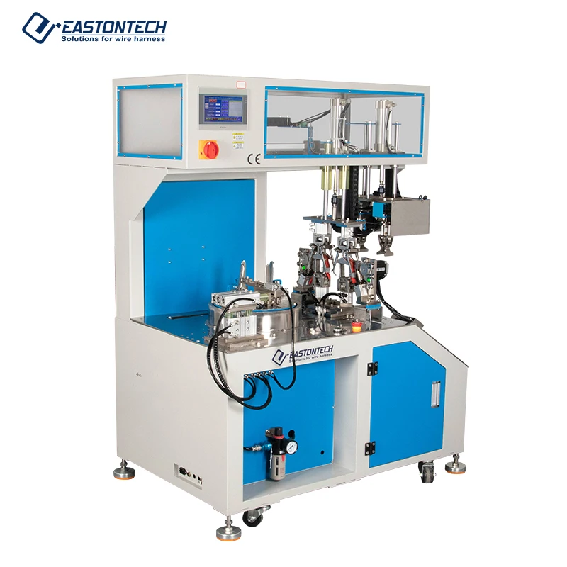 EW-2020 Fully Automatic AC DC Power Cord/Wire Binding and Processing Machine Automatic Wire Coiling Machine for Winding