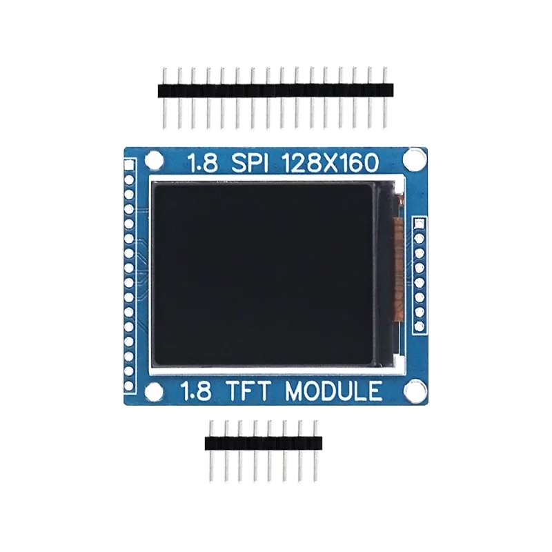 1.8 Inch Serial SPI TFT LCD Module Display PCB Adapter IC 128x160 Dot Matrix 3.3V 5V IO Inerface Cmmpatible LCD1602 For Arduino