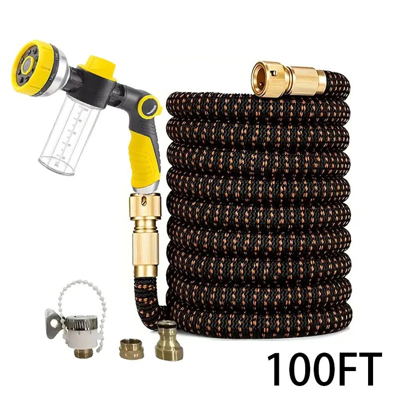 

Портативный автоматический водяной пистолет для пены, 3-классная насадка высокого давления, распылитель для мойки автомобилей, инструмент для очистки автомобиля, инструмент для мойки сада