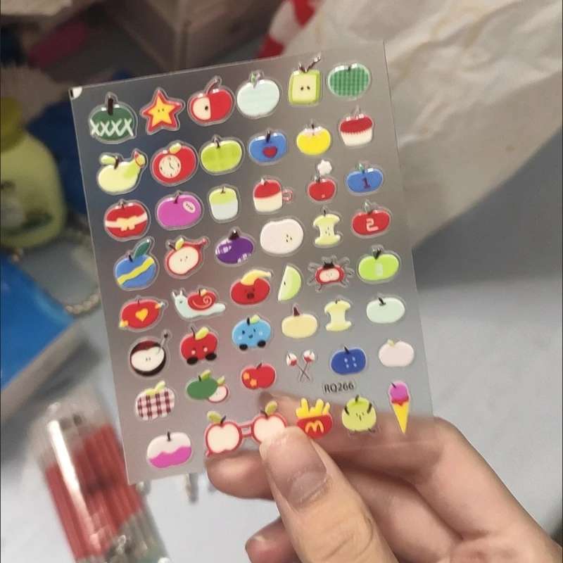 Cute Mini Sticker Childlike Three-dimensional Hand Account Material DIY Mobile Phone Earphone Case Decorative Sticker