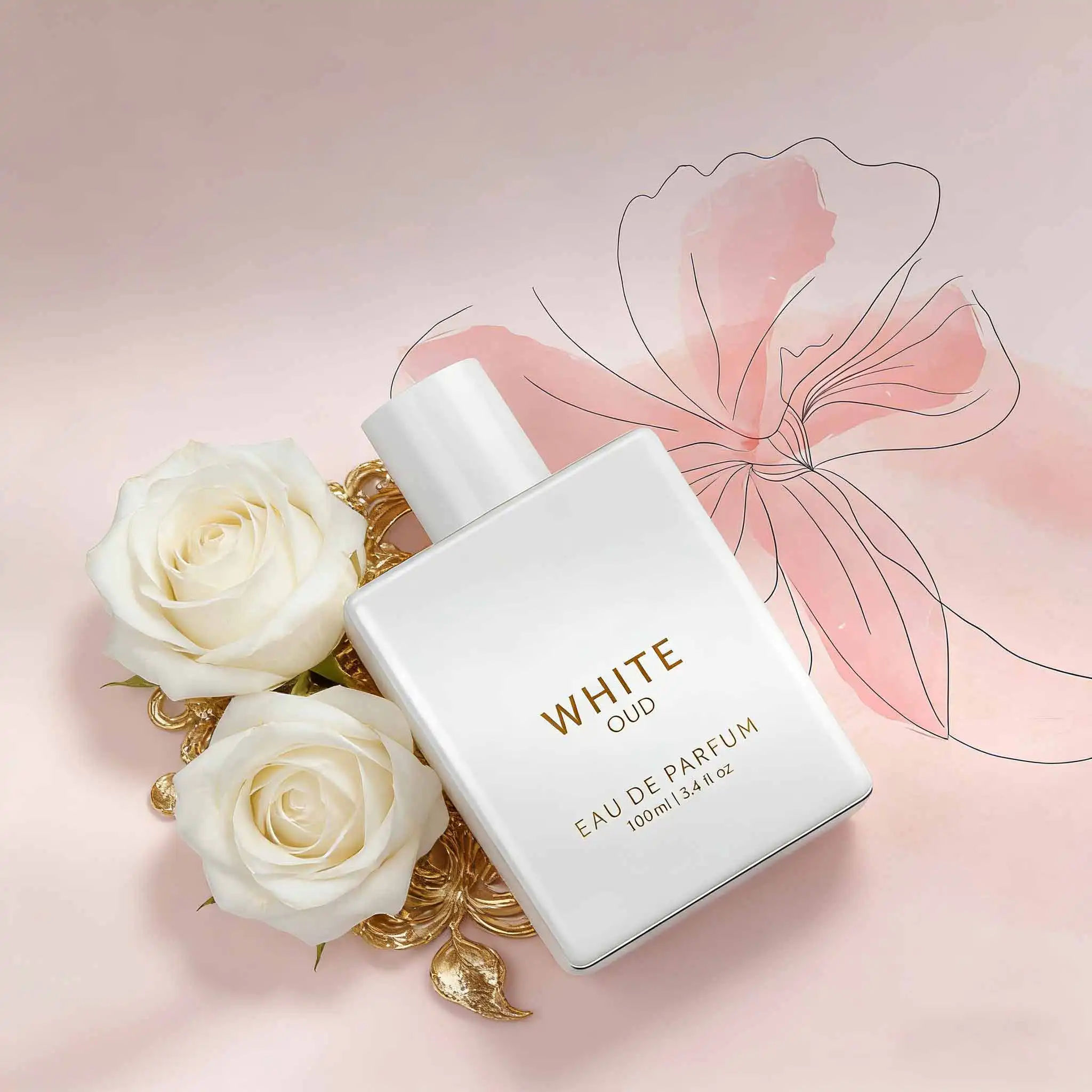 Luxury white ebony perfume | fruity, mugwort lemon, freesia and tobacco fragrance | neutral fragrance with lasting fragrance