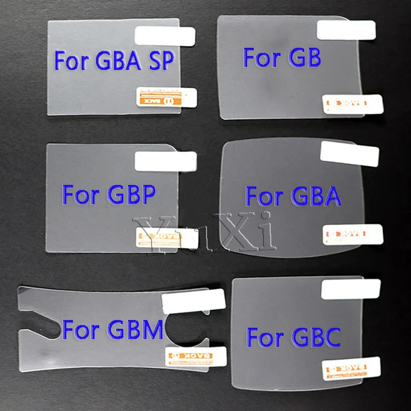 1 шт. защитная пленка для ЖК-экрана Gameboy Color для GBA GBA SP GBC GB GBP GBM для игровой консоли Gameboy Advance