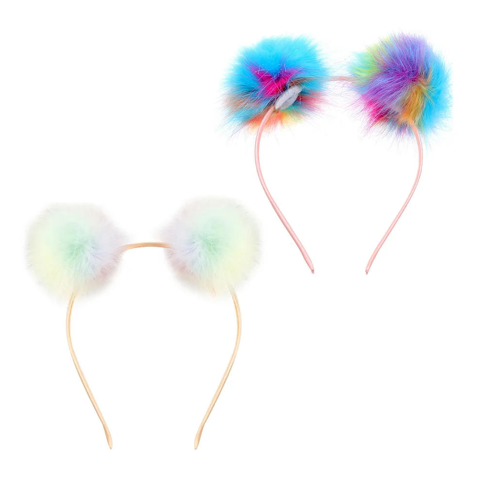 

Attractive Girl Headband with Ball Decor for Costume Party and Photo Props Type 1 Colour 1 Kids Hairband Kids Hair Hoop