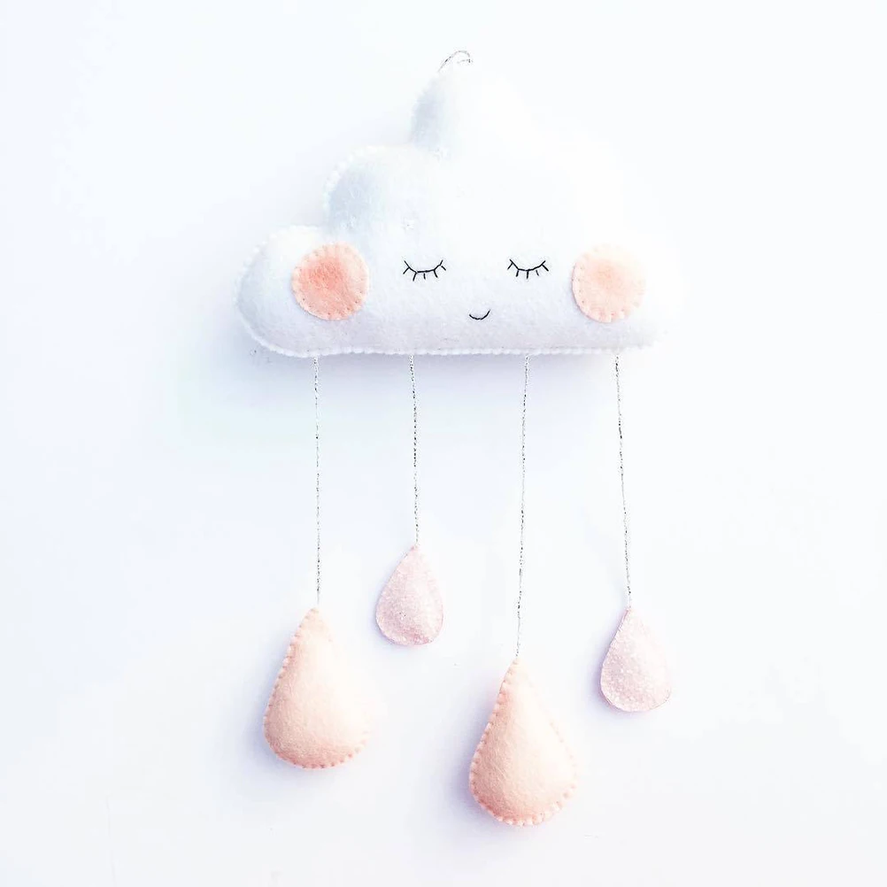 

Tent Decoration Pendant Ceiling Hanging Cloud and Rain The Sign Bed ' Room Ornament Clouds Decorations