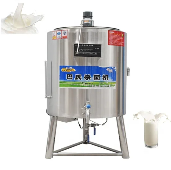 

Fully Automatic Batch Pasteurizer Stainless Steel Pasteurization Tank Small Milk Pasteurization Equipment For Sale