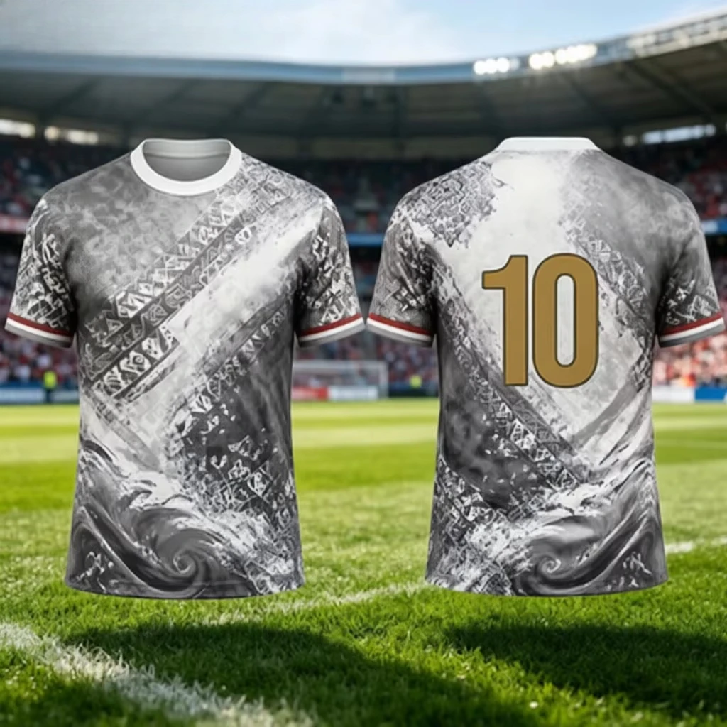 Men Sport Breathable Jersey Short Sleeve Polyester Simple Athletic T‑Shirt For Men Sports Daily Occasions