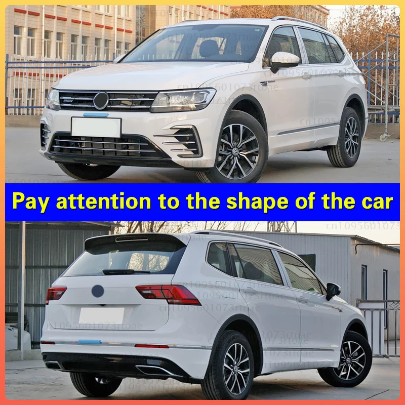 Car Mudguard For Volkswagen VW Tiguan L PHEV 2019 2020 2021 Front Rear Mudguards Splash Guards Fender Mudflaps 4Pcs Accessories