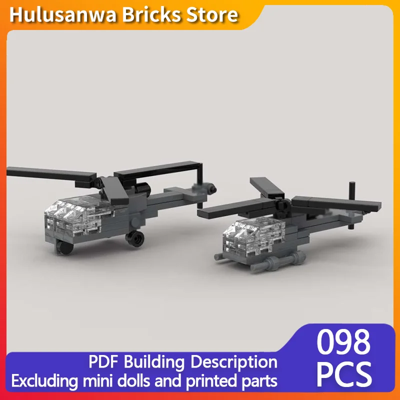 

Модель военного вертолета Alouette II и Alouette III MOC, строительные кирпичи, военное оборудование, модульные технологии, подарки, детские игрушки