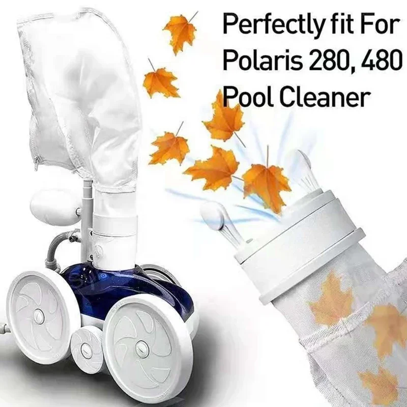 Zippered Bag Pool Cleaner Bags All Purpose Filter Bag Swimming Pool Cleaner Bags Accessories 1Pc For Polaris 280 480 K13 K16