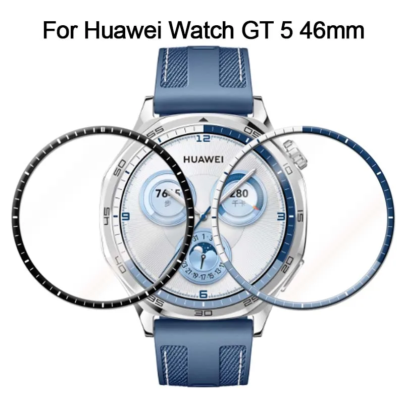 For Huawei Watch GT 5 Pro 41mm 46mm 42mm Ultra Clear Full Cover 3D Curved Plating Soft PMMA Film Screen Protector -Not Glass