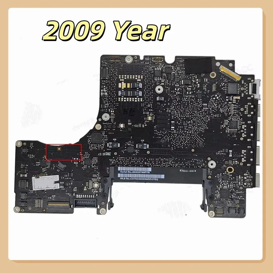 Original motherboard a1342 for macbook 13