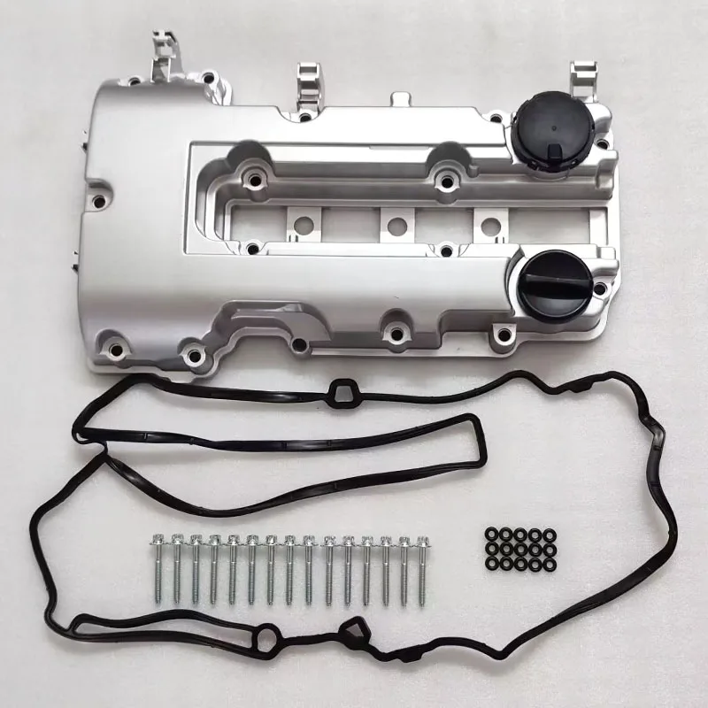25198877 55573746 Алюминиевая крышка клапанов двигателя для Chevrolet LUV LUJ Opel Vauxhall Astra J Zafira 1.2 1.4 Turbo A14NET A14XER