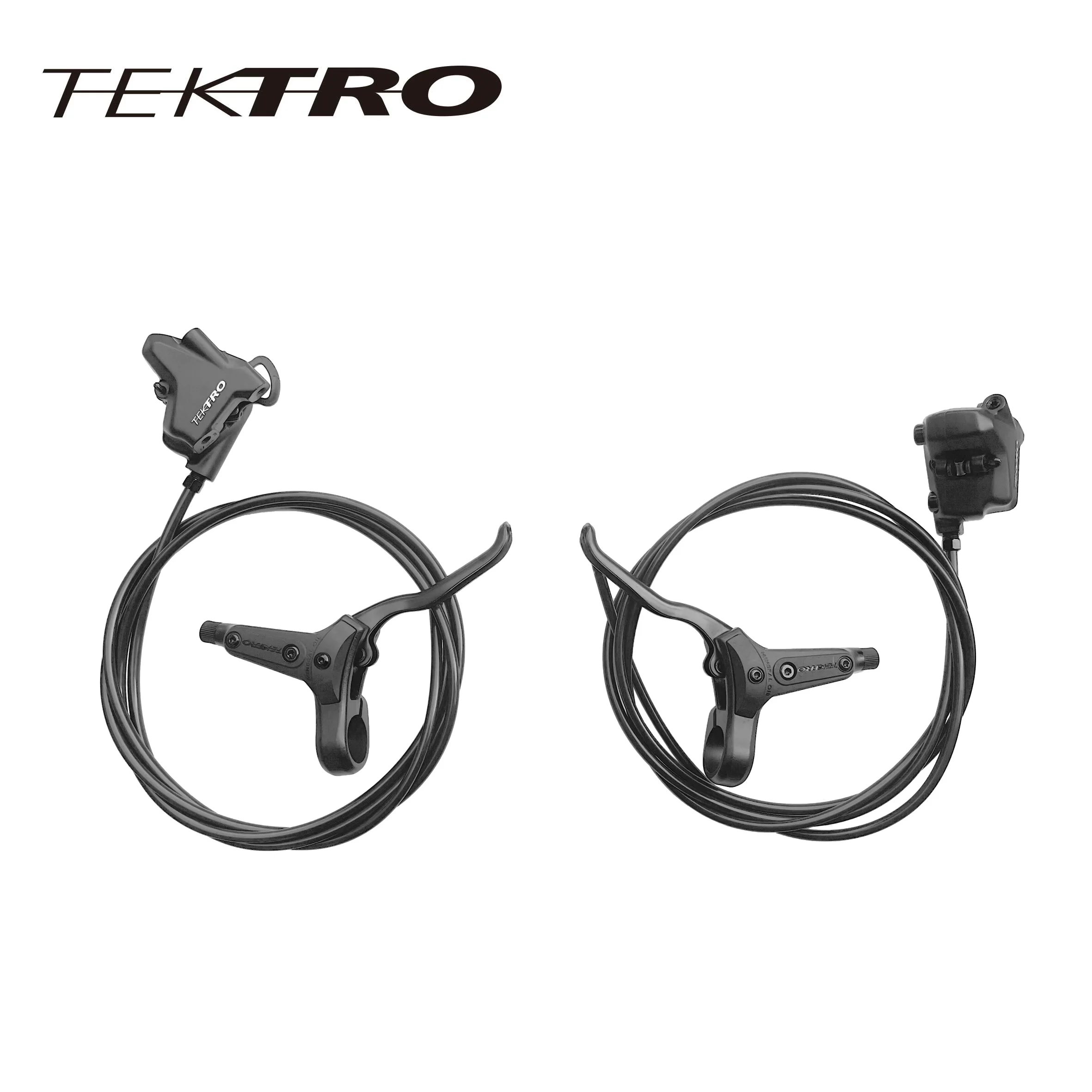 Tektro HD-R280 Highway Vehicle Hydraulic Disc Brake Bicycle Flat Plate Installation Hydraulic Brake Dual Piston oil Brake