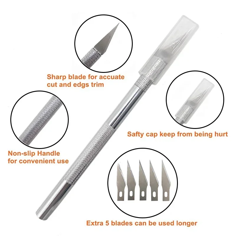 Car Wrapping Tools Kit Auto Foil Set Vinyl Wraps Tool Foil Tools Squeegee Scraper Cutter Knife for Car Wrapping Film Tools Kit view 4