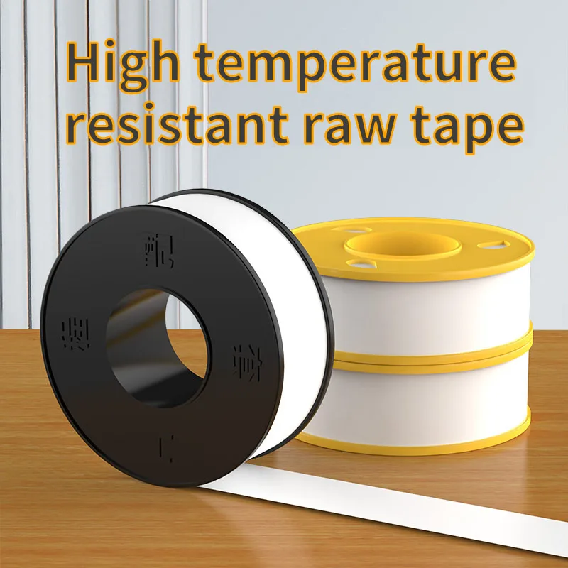

Raw Tape Black Waterproof Thickened Sealing Tape Gas Pipe Engineering Faucet Waterproof Thread Water Pipe Interface