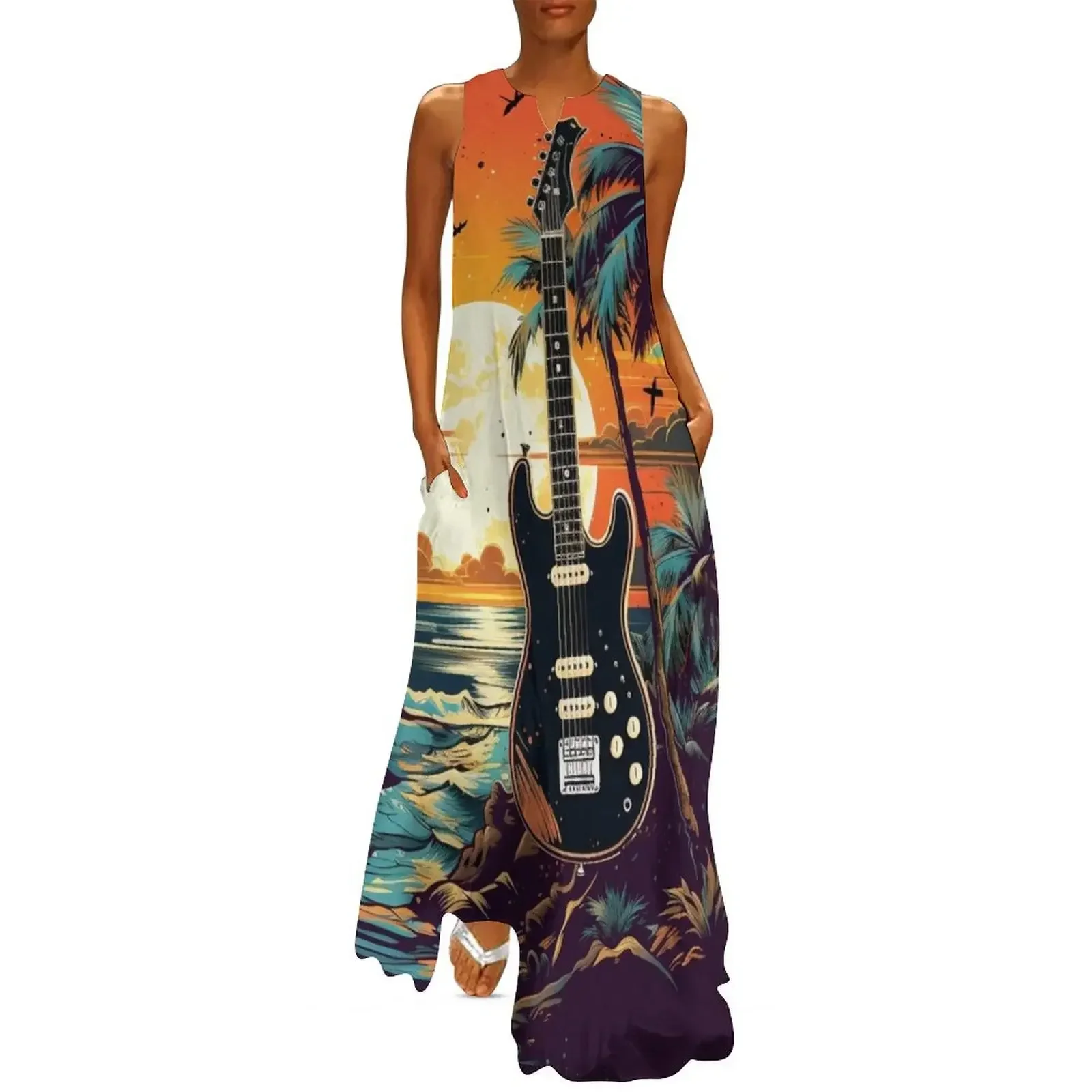 

Delta Blues Vibes Long Dress Women's dress summer clothes for women dress summer elegant women's dresses sale