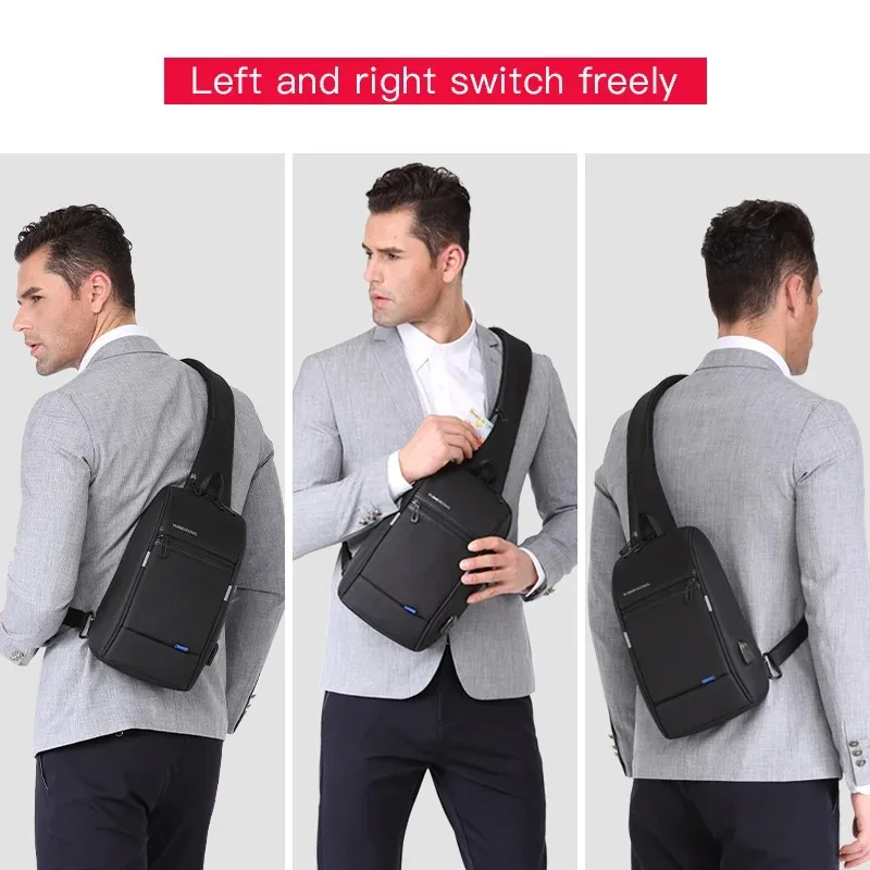 Imagem -06 - Kingsons Mochila de Ombro Único para Homens e Mulheres Mini Mochila Impermeável Laptop Pequeno Correndo Equitação 101