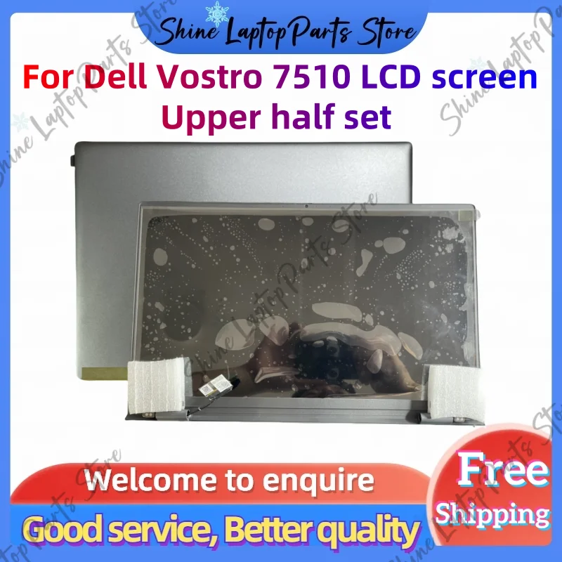 For Dell Vostro 7510 V7510 LCD screen Upper half set A Cover Case  Screen assembly