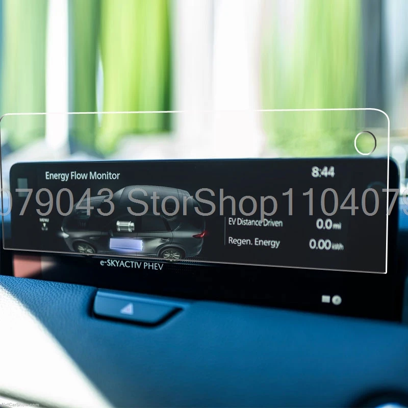 الزجاج المقسى طبقة رقيقة واقية لمازدا CX-60 2024 سيارة لتحديد المواقع الملاحة Lcdscreen المضادة للخدش فيلم الملحقات محرك اليد اليمنى