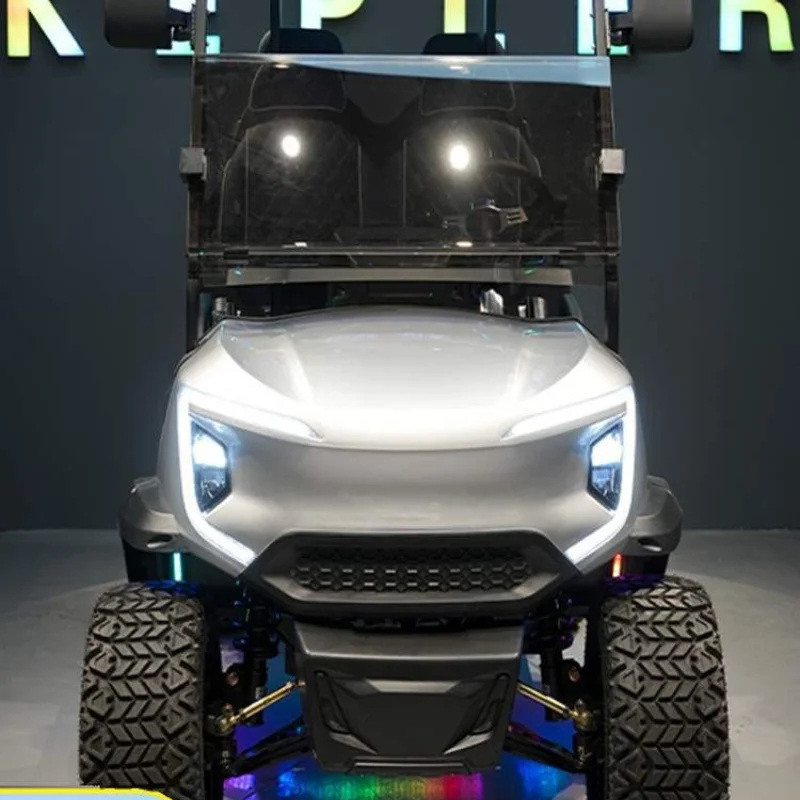 Off-road Electric Golf Cart 2-10 Seats Scenic Tourist Hotel Real Estate Reception Playground Electric Sightseeing Car