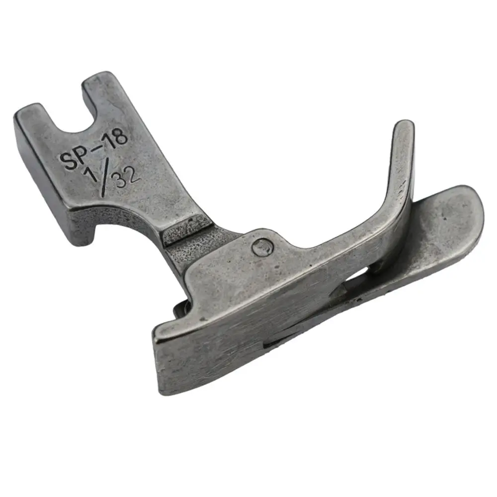 Máquina De Costura Industrial, única Agulha, Plana, Carro, Borda Móvel, Presser Foot, SP-18, 1/16, Metal 5/16, 3/16