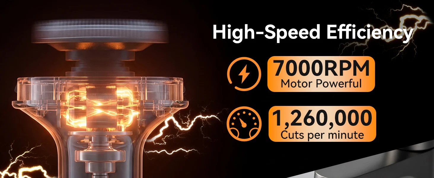 MAXGROOM 3 Schwimmende Klingen Elektrischer Rasierer IPX7 Wasserdicht Nass- und Trockenanwendung Wiederaufladbar LED-Anzeige Bartschneider für Männer Reise – Detail 5