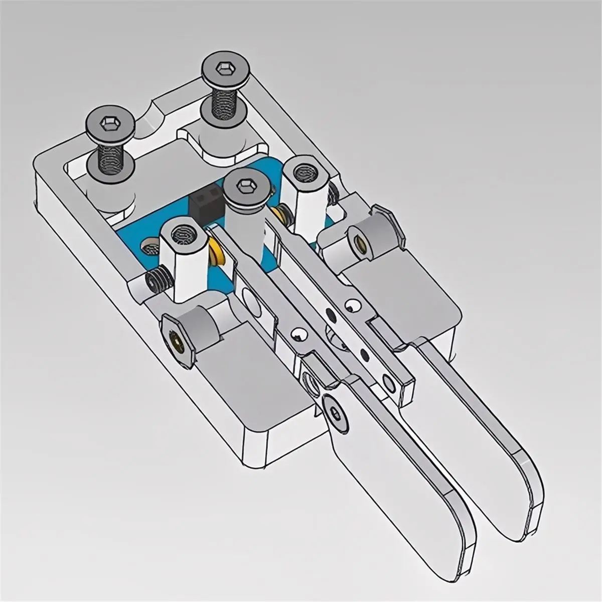 

Protable Tumd CW Paddle CW Key Handheld Modern Morse Key Double Paddle Amateur Radio Key