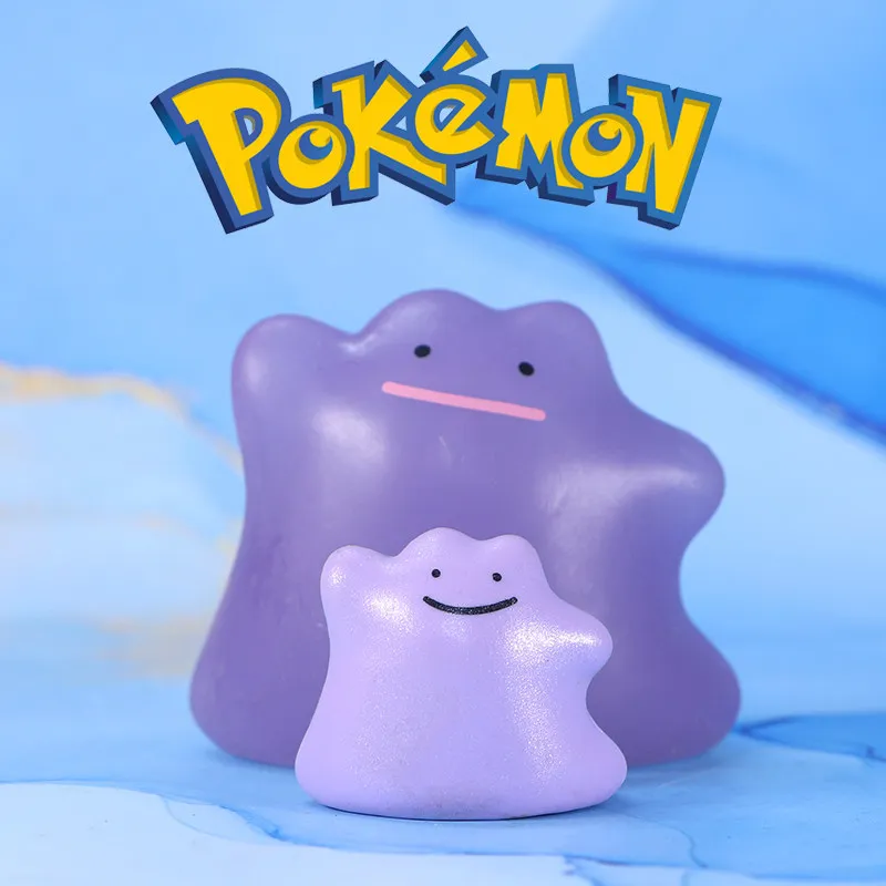 

Genuine WCT Ditto Figure Pokemon Pocket Monsters Collectible Model Decoration Toy
