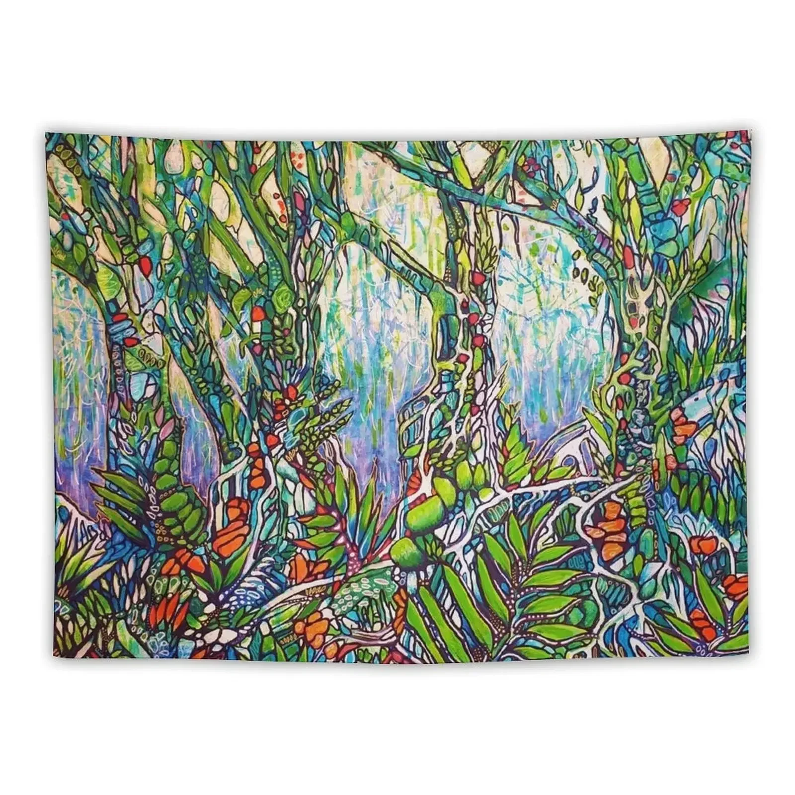 

Wild Rainforest Tapestry Tapete For The Wall Custom Decoration For Rooms Tapestry