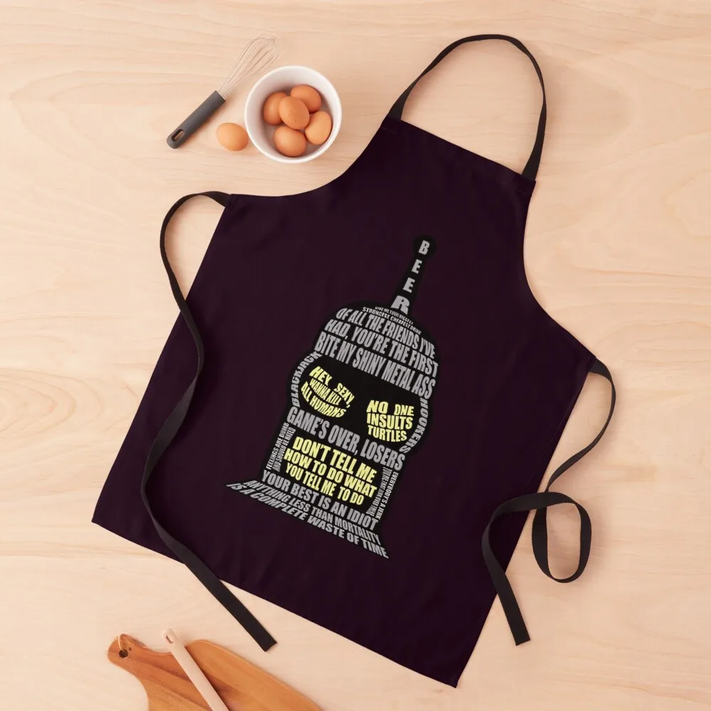 

Bender quotes \t \t Apron kitchen girl manicurist Apron