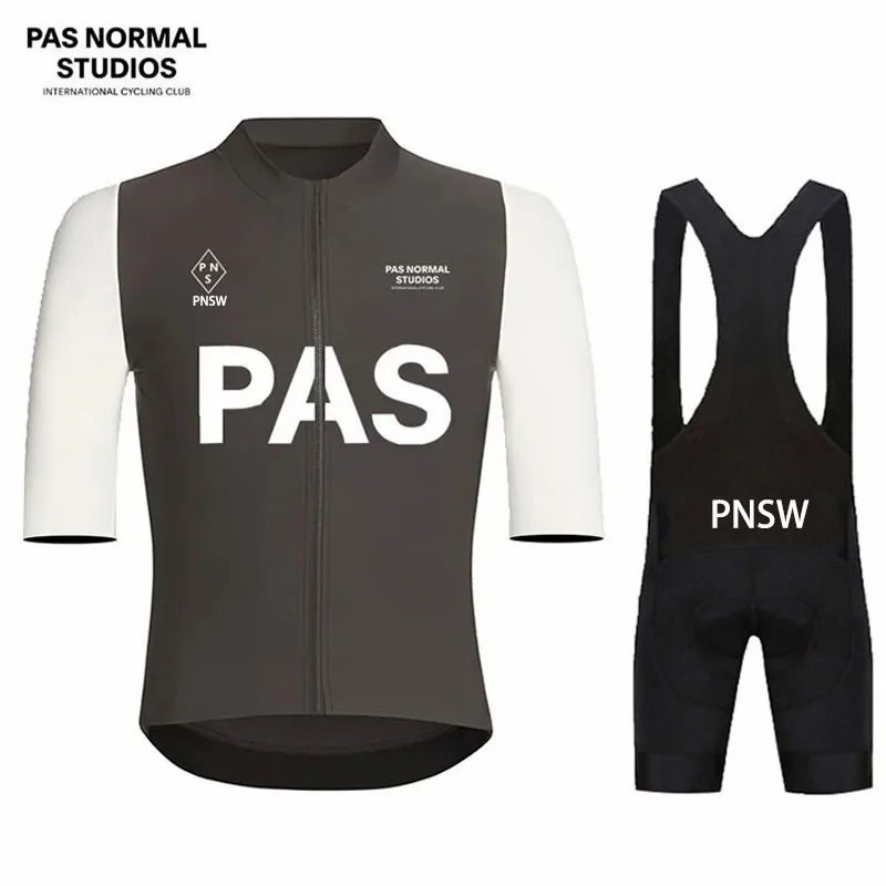 

New PAS Cycling Jersey Summer Suit Short Sleeve Cycling Breathable Outdoor Road Cycling Jersey Sports Quick Drying Suit
