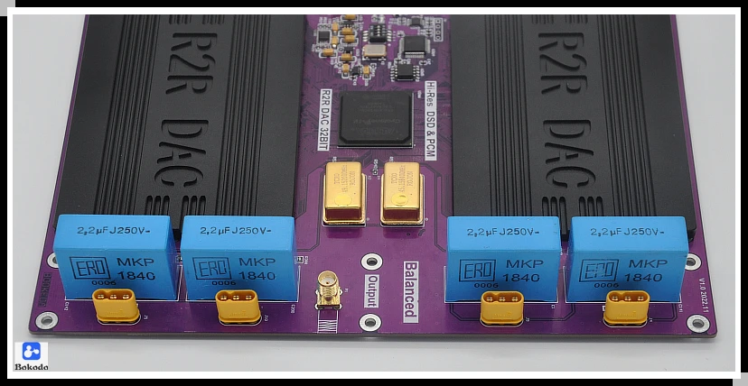 True Balanced R2R DSD PCM DAC Fully Discrete 32bit Decoding Double Solution TCXO Clock